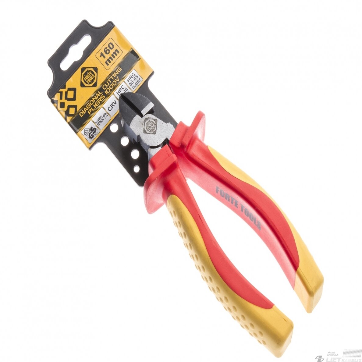 Kandiklinės replės, VDE1006-6 160mm 1000V, Forte tools Kandiklinės replės, VDE1006-6 160mm 1000V, Forte tools
