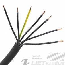 Lankstus kabelis su gumine izoliacija H07RN-F 7x1.5mm² Elektrokabel