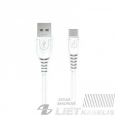 Kabelis USB-C 120W, 6A, M58,  DATE CABLE