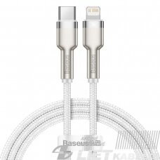 Kabelis USB C kištukas-  IP Lightning kištukas 1.0m 20W QC3.0, BASEUS