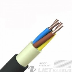 Kabelis N2XH-J 5x1.5 RE B2ca (behalogeninis) Tele-Fonika