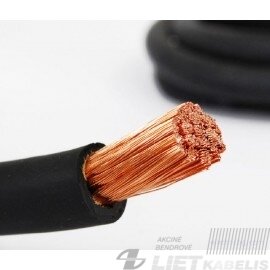Lankstus kabelis gumine izoliacija HO1N2 1x70,0mm² Elektrokabel Lankstus kabelis gumine izoliacija HO1N2 1x70,0mm² Elektrokabel