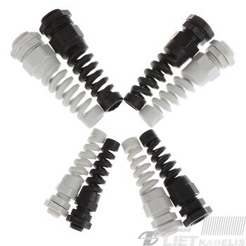 Kabelio sandariklis spiralinis Pg11  5-10mm IP67