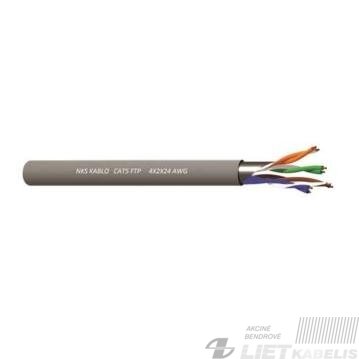 Kabelis kompiuteriui FTP-CAT5e 4x2x24 ekranuotas