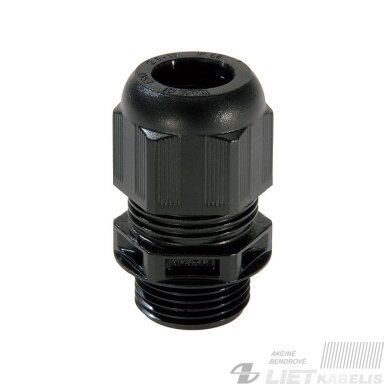 Kabelio sandariklis M25X1,5 HP juodas IP68 13-18mm