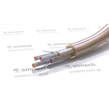 Kabelis 03VV-F 3G0,75mm² skaidrus Simech Kabelis 03VV-F 3G0,75mm² skaidrus Simech