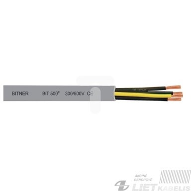 Lankstus varinis kabelis BIT500 12x1.5mm² (YSLY) Lankstus varinis kabelis BIT500 12x1.5mm² (YSLY)