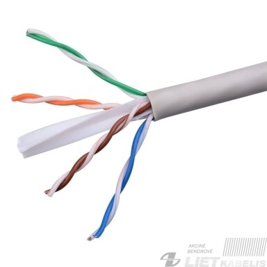 Kabelis kompiuteriui ekranuotas FTP KAT 5E,  CCA