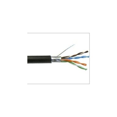 Kabelis kompiuteriui, FTP-CAT 5, 4x2x0.5 lauko, Steinmark