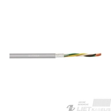 Lankstus ekranuotas kabelis LIYCY 7x0.75mm² Elmat Lankstus ekranuotas kabelis LIYCY 7x0.75mm² Elmat
