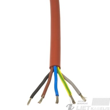 Kabelis SIHF 5x1.5mm², Helukabel