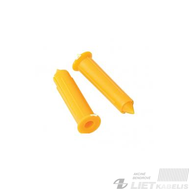 Kaištis į tinką vinukams kalti TCP1 5,5x25mm geltonas, Thorsman