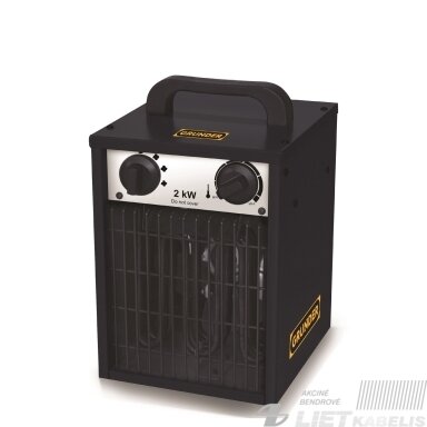 Kaloriferis IFH01-20 2kW, Grunder Kaloriferis IFH01-20 2kW, Grunder