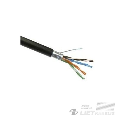 Kabelis kompiuteriui FTP KAT 6E ekranuotas (lauko), OKKO Kabelis kompiuteriui FTP KAT 6E ekranuotas (lauko), OKKO