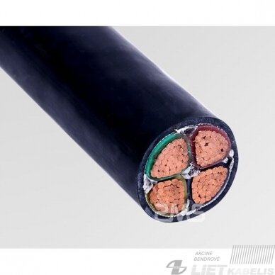Jėgos kabelis NYY-J 4x70mm² 1