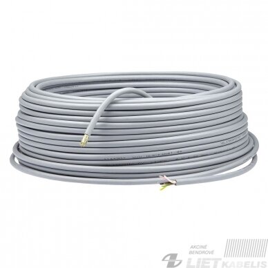 Kabelis LIYCY 2x1.5mm² lankstus, ekranuotas, Sanka Cablo Kabelis LIYCY 2x1.5mm² lankstus, ekranuotas, Sanka Cablo