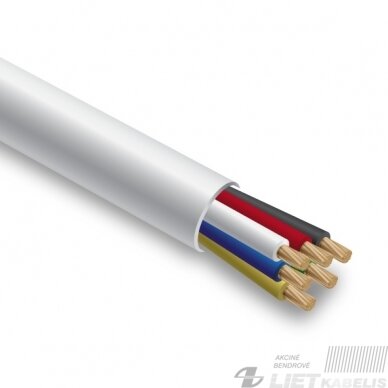 Kabelis signalizacijai CA-60/22 6x0,22mm Kabelis signalizacijai CA-60/22 6x0,22mm