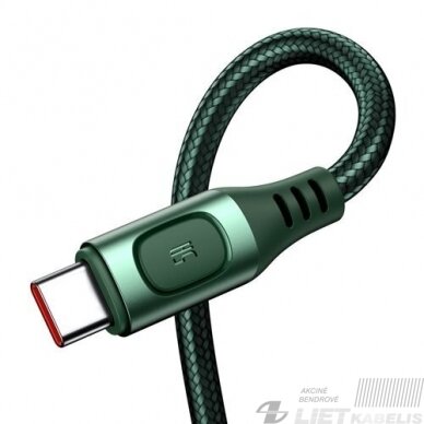 Kabelis USB2.0 A kištukas USB C kištukas 2,0m iki5A, BASEUS 1 Kabelis USB2.0 A kištukas USB C kištukas 2,0m iki5A, BASEUS 1