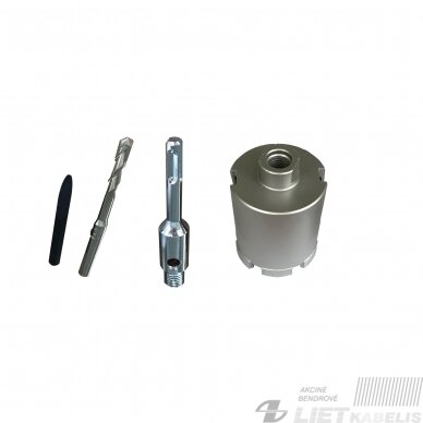 Deimantinė gręžimo karūna D82 L85mm DCD, Powerlink Deimantinė gręžimo karūna D82 L85mm DCD, Powerlink