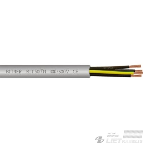 Lankstus varinis kabelis BIT500 2x1 (YSLY) (1 m)