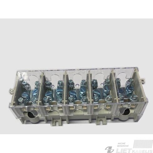 Paskirstymo gnybtai LZG-35 5x35+4x16 modulių su dagteliu Paskirstymo gnybtai LZG-35 5x35+4x16 modulių su dagteliu