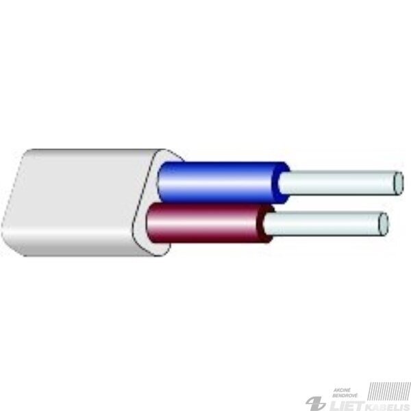 Kabelis VVG 2x2,5 mm², Lietkabelis Kabelis VVG 2x2,5 mm², Lietkabelis