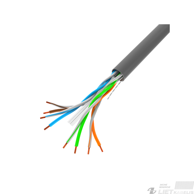Kabelis kompiuteriui FTP CAT6 ekranuotas, varis, Cablexpert Kabelis kompiuteriui FTP CAT6 ekranuotas, varis, Cablexpert