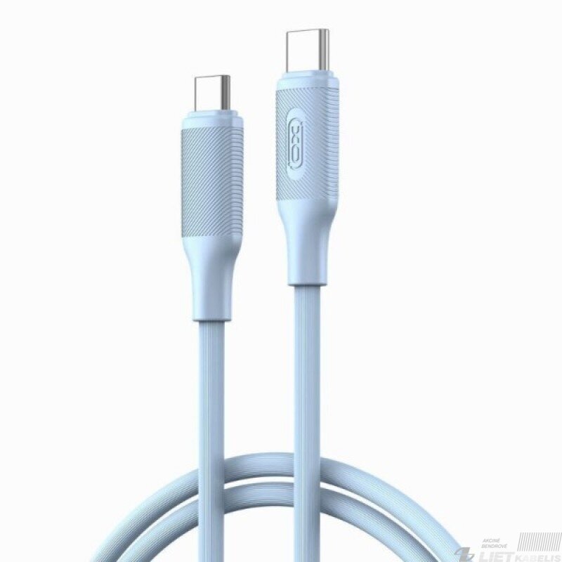 Kabelis USB-C 60W, 1m, XO