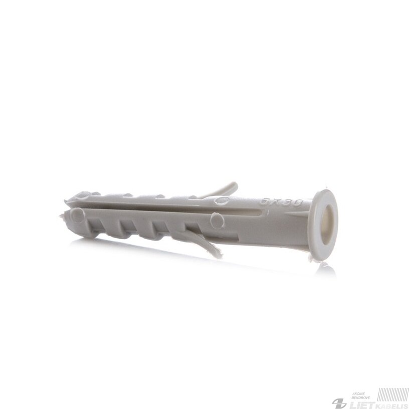 Kaištis nailoninis 6x30mm Elematic