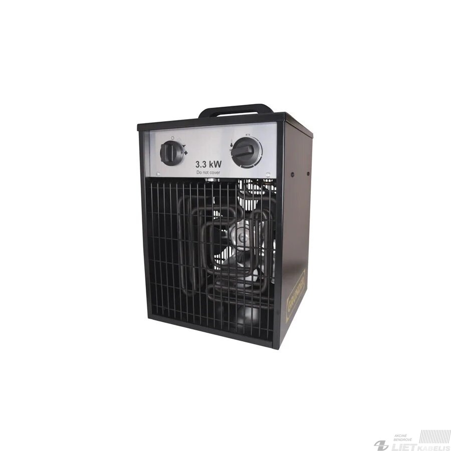 Kaloriferis IFH01-33 3.3kW, Grunder