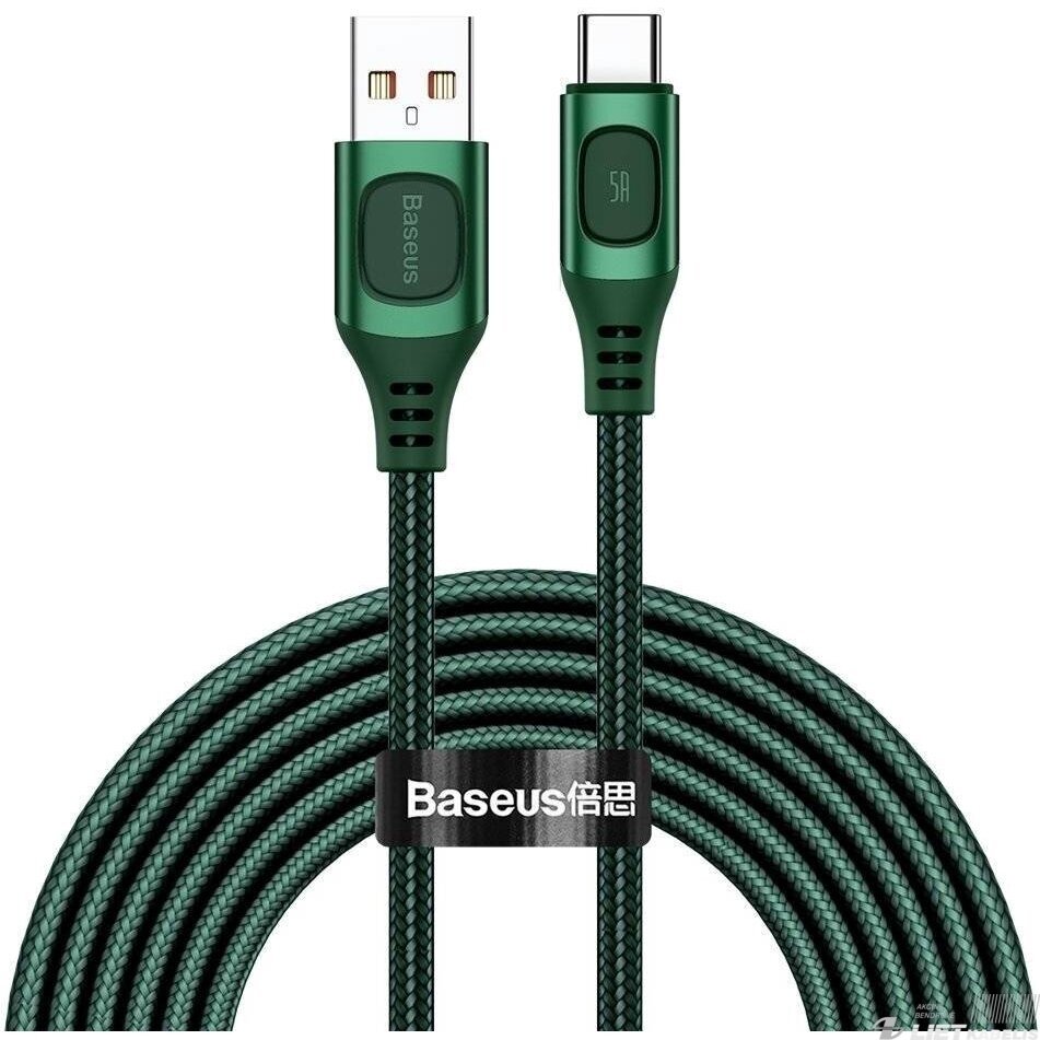 Kabelis USB2.0 A kištukas USB C kištukas 2,0m iki5A, BASEUS 2 Kabelis USB2.0 A kištukas USB C kištukas 2,0m iki5A, BASEUS 2