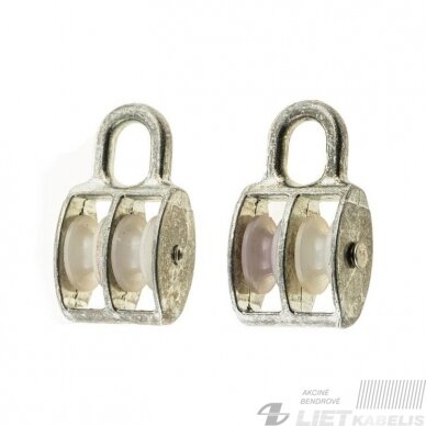Kėlimo skriemulys 25mm dvigubas 504