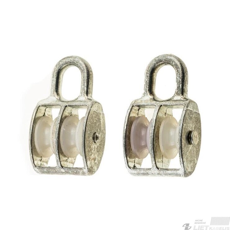 Kėlimo skriemulys 25mm dvigubas 504