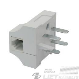 TF perėjimas RJ11 viengubas