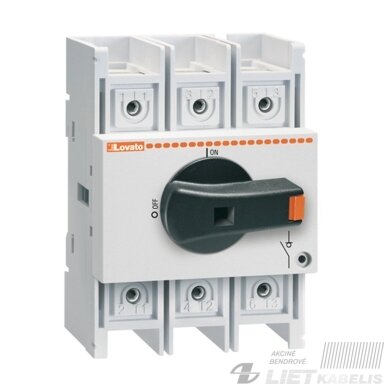 Kirtiklis 3P 40A GA040C+rankena GAX61 IP65, Lavato