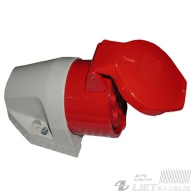 Kištukinis lizdas 130 5x32A virštinkinis, Walther Kištukinis lizdas 130 5x32A virštinkinis, Walther