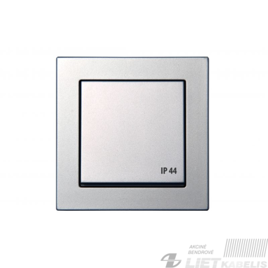 Kištukinis lizdas ĮKL16-408-01 be rėmelio, su įžeminimu, IP44 metalo sp. Kištukinis lizdas ĮKL16-408-01 be rėmelio, su įžeminimu, IP44 metalo sp.