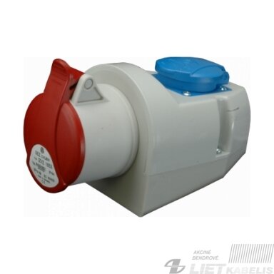 Kištukinis lizdas IZVZ-S 1653 5x16A, 230V SEZ Kištukinis lizdas IZVZ-S 1653 5x16A, 230V SEZ