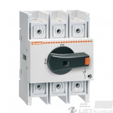 Kirtiklis 3P 40A GA040C+rankena GAX61 IP65, Lavato Kirtiklis 3P 40A GA040C+rankena GAX61 IP65, Lavato