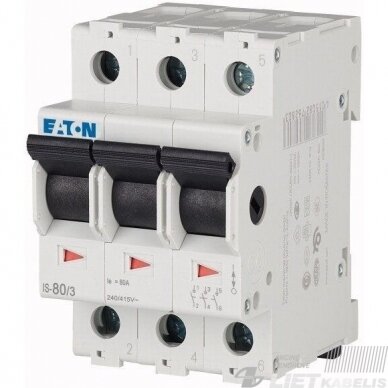 Kirtiklis modulinis 3P 80A IS-80/3, EATON Kirtiklis modulinis 3P 80A IS-80/3, EATON