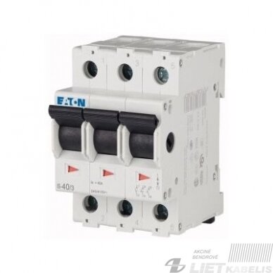 Kirtiklis modulinis IS-40/3, 40A, 3p, EATON Kirtiklis modulinis IS-40/3, 40A, 3p, EATON