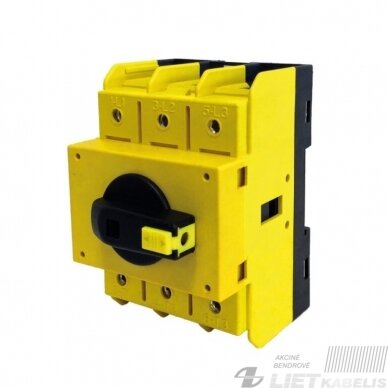 Kirtiklis modulinis SQN125003B 3P 125A su rakinama rankena GG Kirtiklis modulinis SQN125003B 3P 125A su rakinama rankena GG