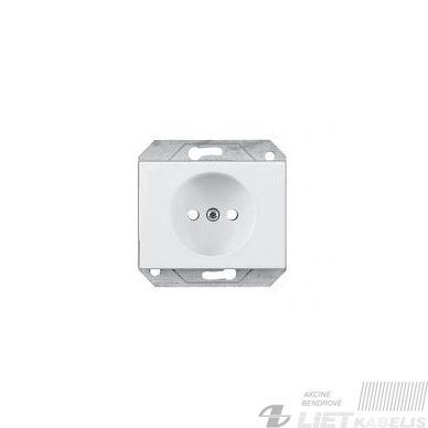 Kištukinis lizdas RP16-001-02 be rėmelio, baltas, XP500 Kištukinis lizdas RP16-001-02 be rėmelio, baltas, XP500