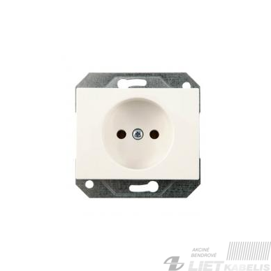 Kištukinis lizdas RP16-001-02 be rėmelio, smėlio sp. XP500 Kištukinis lizdas RP16-001-02 be rėmelio, smėlio sp. XP500