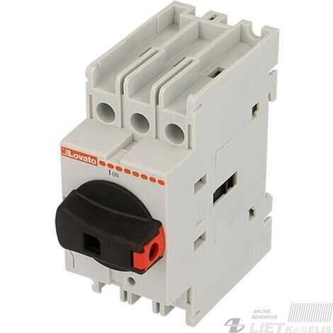 Kirtiklis modulinis GA0 40 A 3P, Lovato Kirtiklis modulinis GA0 40 A 3P, Lovato