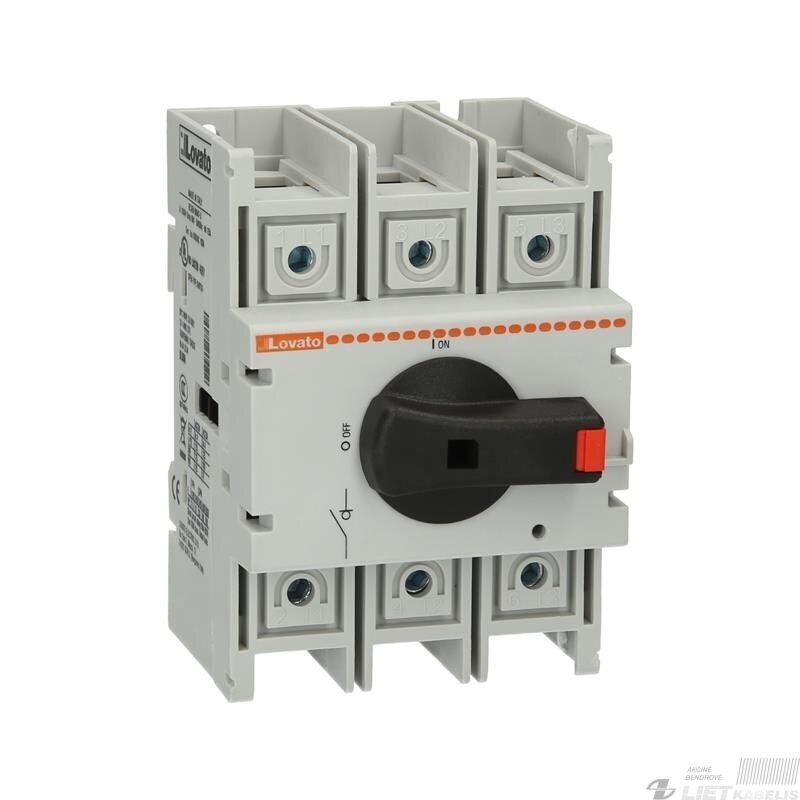 Kirtiklis modulinis 100A, 3P, LOVATO Kirtiklis modulinis 100A, 3P, LOVATO