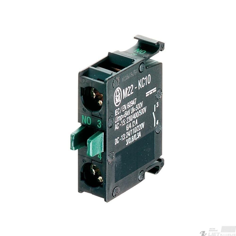Kontaktas M22-KC10 1NO Eaton Kontaktas M22-KC10 1NO Eaton