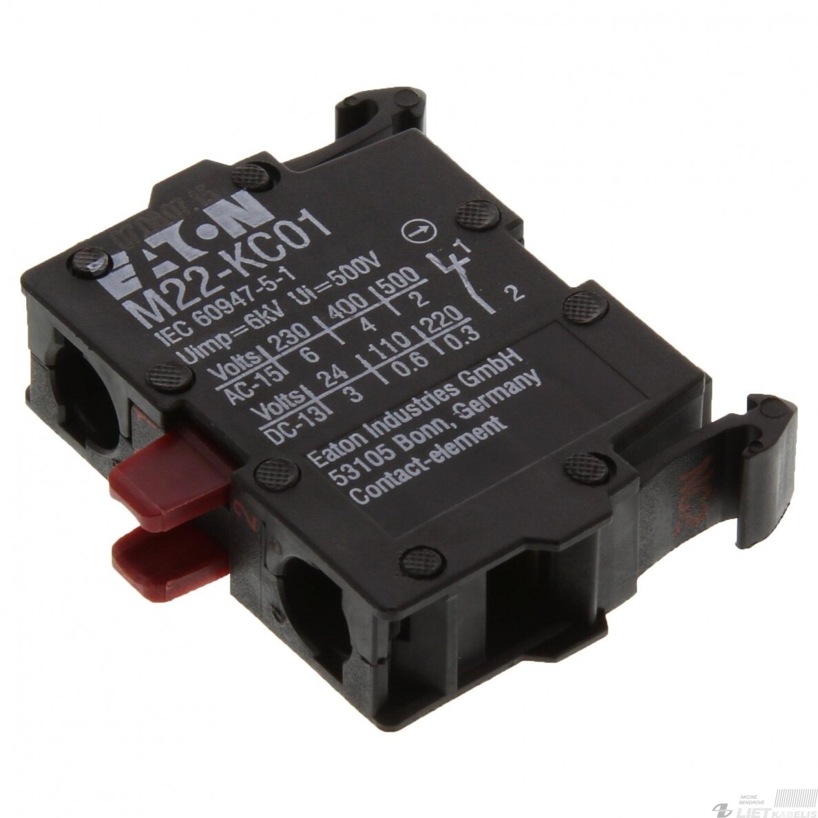 Kontaktas M22-KC01 1NC, Eaton Kontaktas M22-KC01 1NC, Eaton