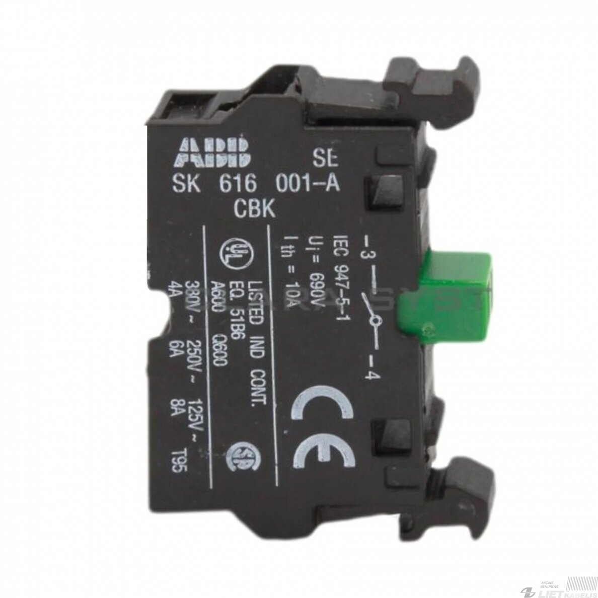 Kontaktas MCB-10 1NO, ABB