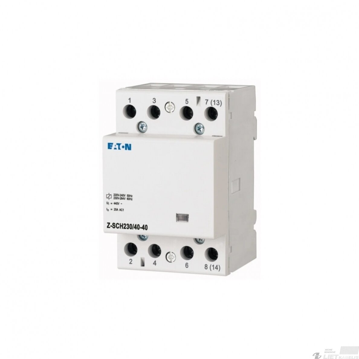 Kontaktorius modulinis Z-SCH230/40-40, 4NO, Eaton